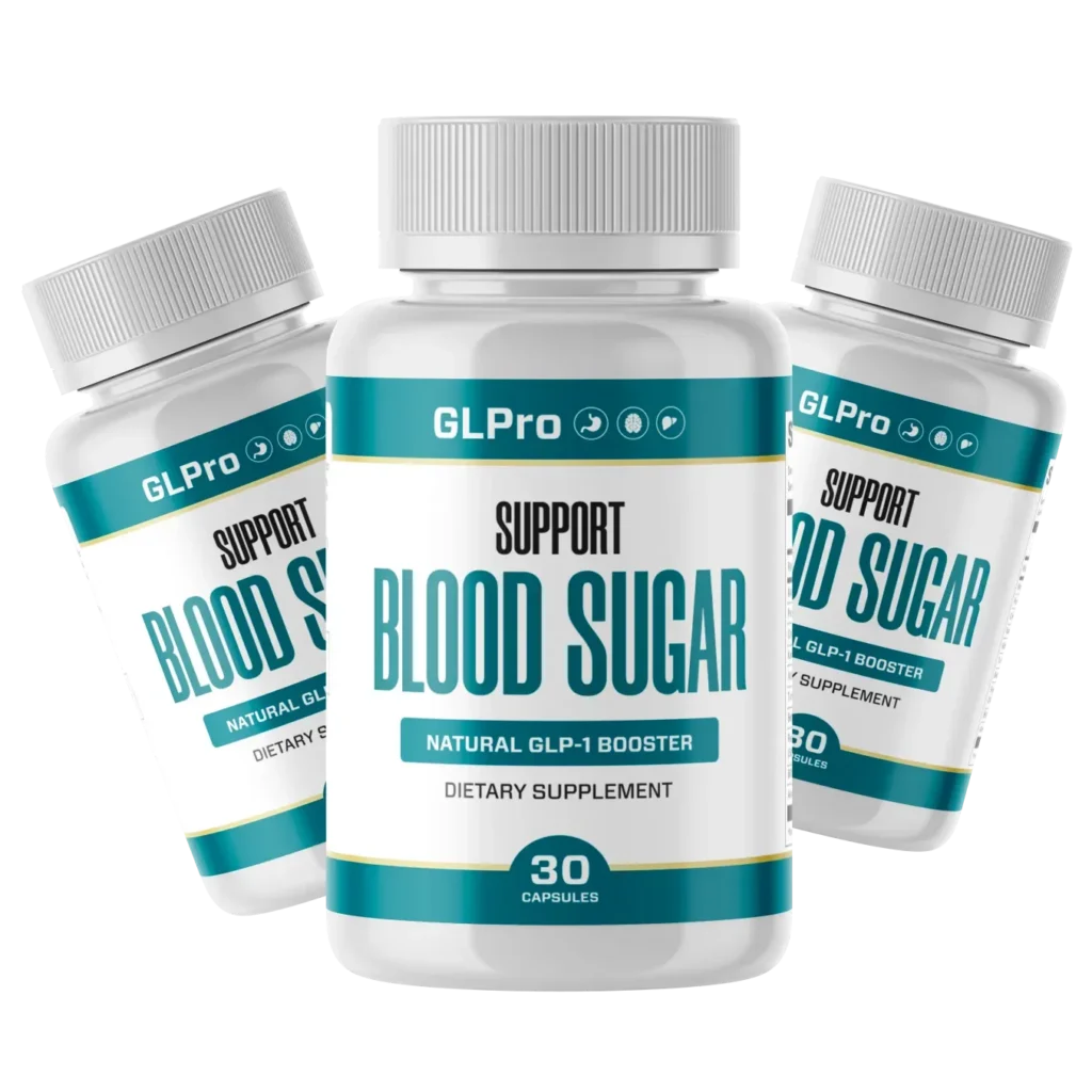 GLPro "Most Popular" bundle with 3 bottles for a 90-day supply, including free bonuses and significant discounts.